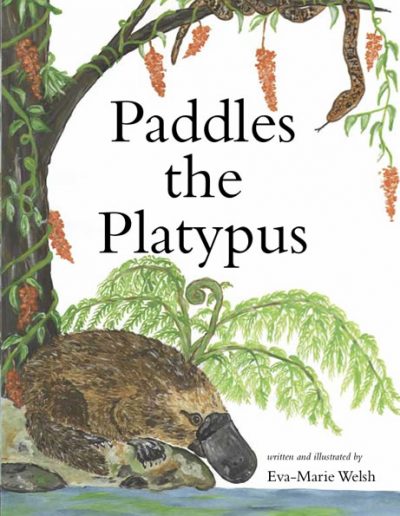 Platypus Children's Story Book - Paddles the Platypus
