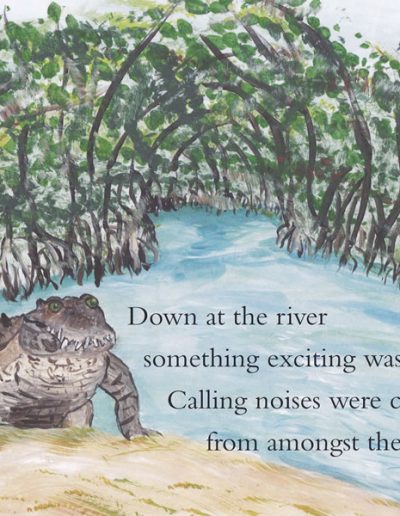 Crocodile Children's Story Book - Nipper the Crocodile