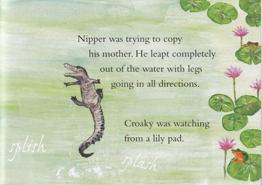Crocodile Children's Story Book - Nipper the Crocodile
