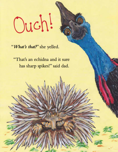 Echidna Children's Picture Story - Spikey's Day Out