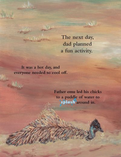 emu kids’ picture book